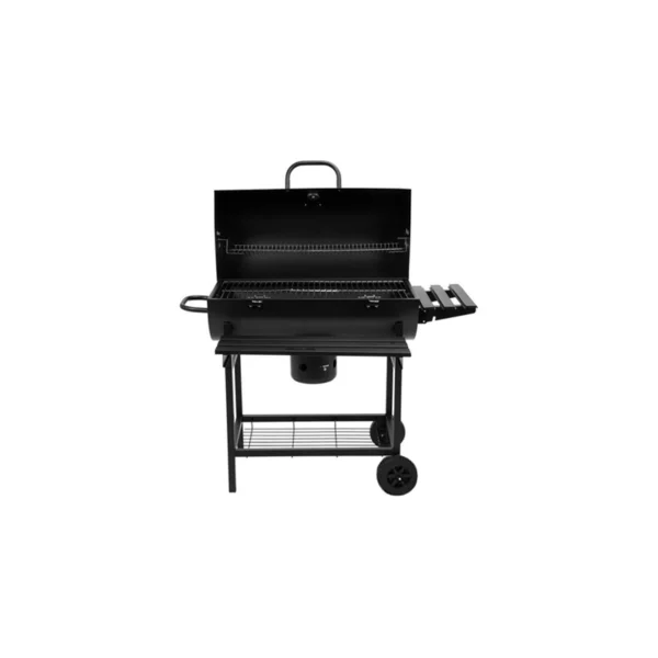 Outdoor & Patio Battery Rotisserie Oil Drum Grill
