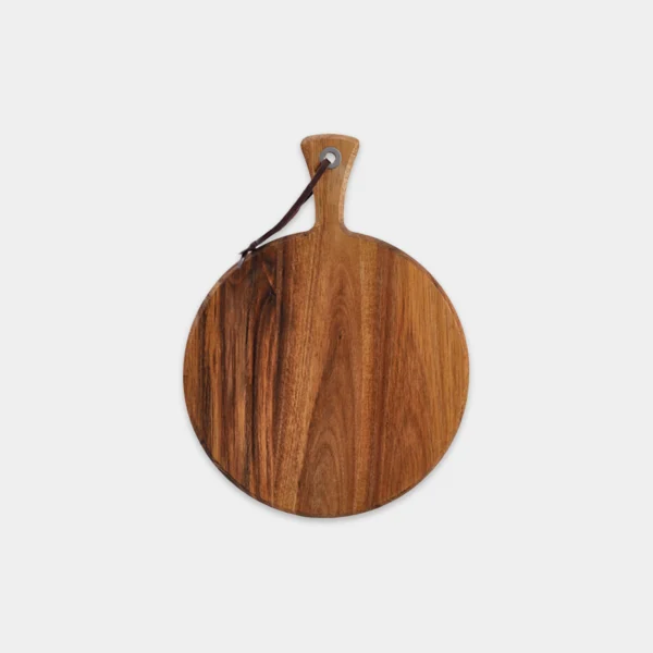 00 12" Round Acacia Pizza Plank