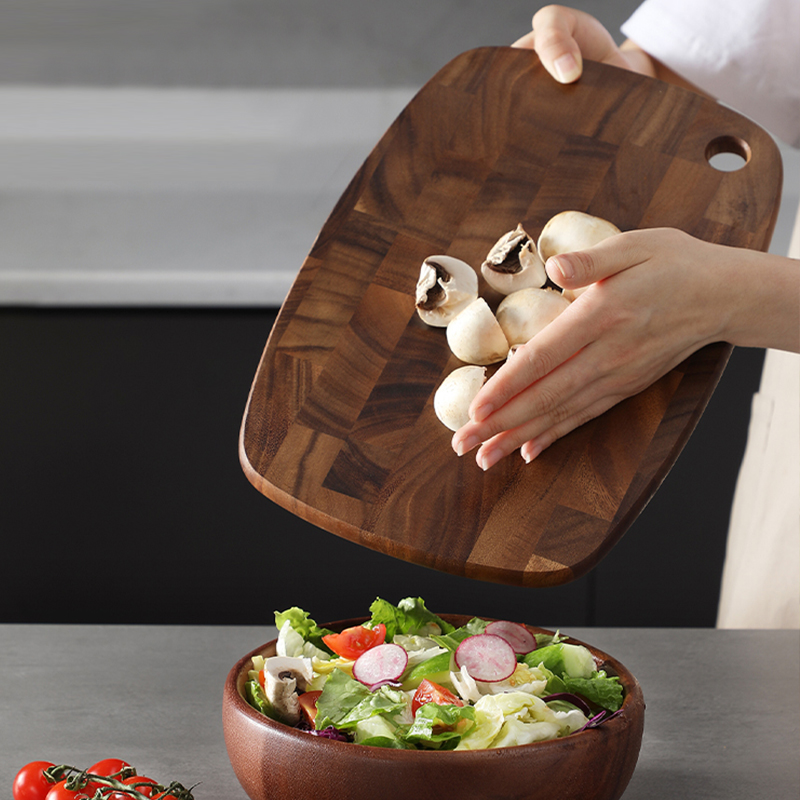 Acacia Wood Vertical Chopping Board