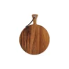 01 12" Round Acacia Pizza Plank