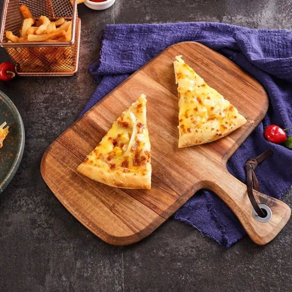 11‘’ Rectangular Cutlets & Cheese Pizza Plank