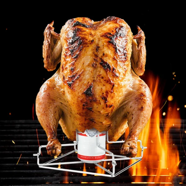 Folding Stainless Chicken Roaster
