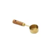 15ML 304 Stainless Steel Acacia Wood Coffee Spoon