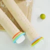 Home Adjustable Beech Wood Measuring Rolling Pin