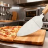 Pizza Baking Set - Wooden Handle SS Pizza Cutter & Shovel