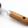 15ML 304 Stainless Steel Acacia Wood Coffee Spoon