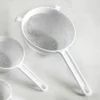 05 Plastic Strainer Set of 4 - Heat-Resistant Long Handle