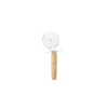 Pizza Baking Set - Wooden Handle SS Pizza Cutter & Shovel