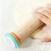 Home Adjustable Beech Wood Measuring Rolling Pin