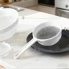 08 Plastic Strainer Set of 4 - Heat-Resistant Long Handle