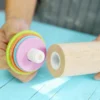Home Adjustable Beech Wood Measuring Rolling Pin