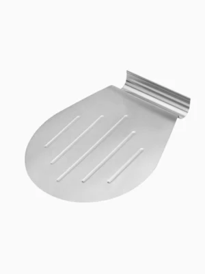 11 Inch 430 Stainless Steel Pizza Peel Cake Lifter with 5 Non-Slip Strips — Seamless Food-Grade Baking Transfer Tool