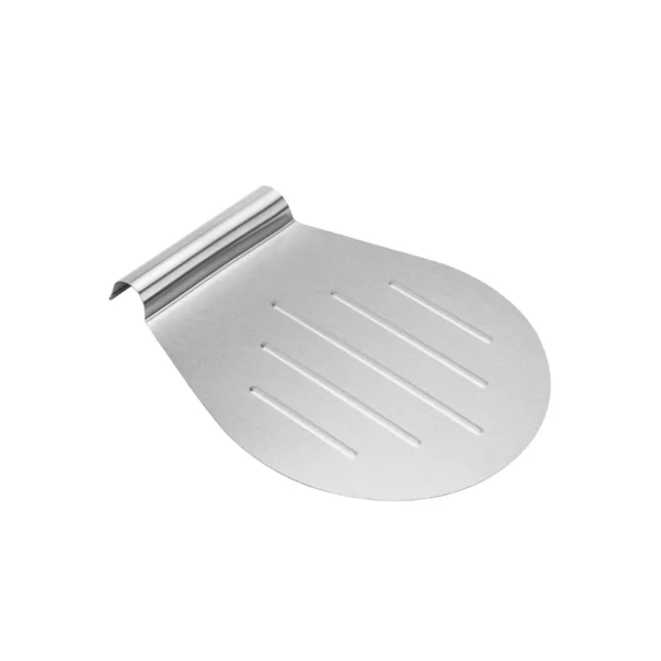 11 Inch 430 Stainless Steel Pizza Peel Cake Lifter with 5 Non-Slip Strips — Seamless Food-Grade Baking Transfer Tool