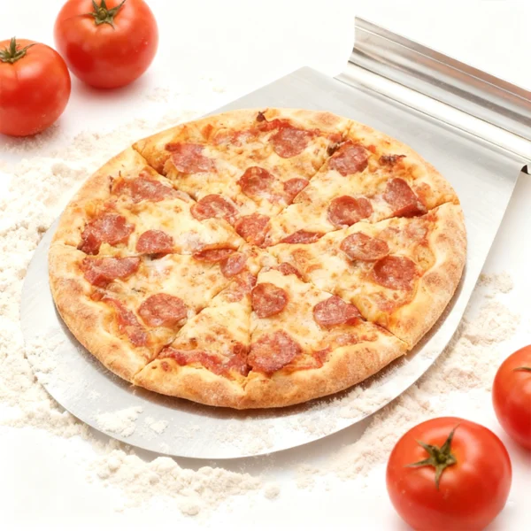 11 Inch 430 Stainless Steel Pizza Peel Cake Lifter with 5 Non-Slip Strips — Seamless Food-Grade Baking Transfer Tool