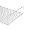 smooth edge stainless steel baking cooling rack close up