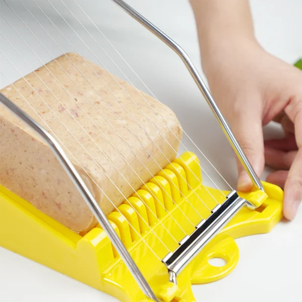 Multi-Function Luncheon Meat Ham Potato Egg Slicer007 sharp stainless steel blade uniform slice slicer