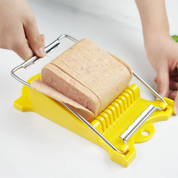 Multi-Function Luncheon Meat Ham Potato Egg Slicer008 sharp stainless steel blade uniform slice slicer