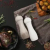 6-Inch Ceramic Pepper Grinder009 Adjustable stainless steel rivet of manual pepper grinder for coarse or fine powder