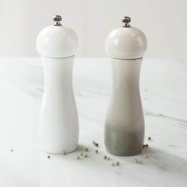 6-Inch Ceramic Pepper Grinder012 Adjustable stainless steel rivet of manual pepper grinder for coarse or fine powder