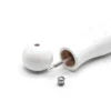 6-Inch Ceramic Pepper Grinder013 Healthy rubber wood inner jar of ceramic pepper mill resistant to corrosion