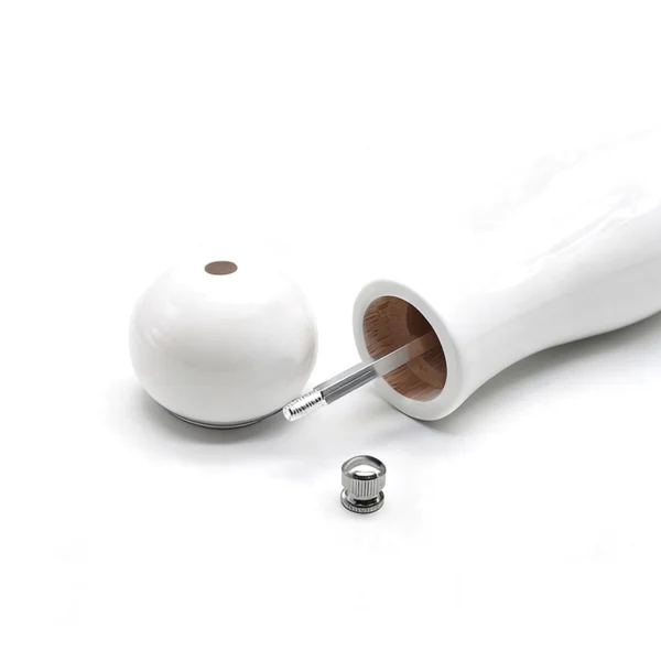 6-Inch Ceramic Pepper Grinder013 Healthy rubber wood inner jar of ceramic pepper mill resistant to corrosion