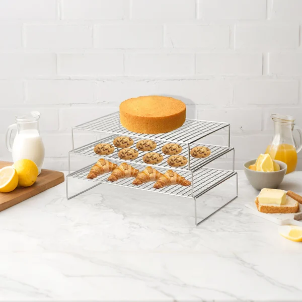 non-stick baking cooling rack for cooling fresh bread
