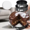 non-stick lockable baking pan set for home baking with spatula paper