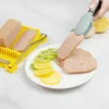 Multi-Function Luncheon Meat Ham Potato Egg Slicer014 family using multi-function slicer for home meal prep