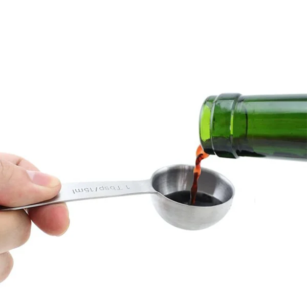 commercial measuring tools set in restaurant kitchen for ingredient portion control